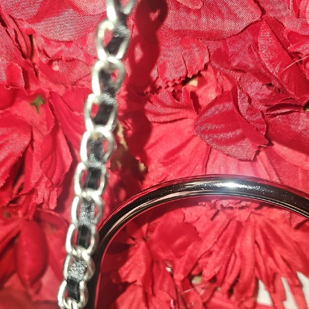 Childrens Place Girls Leopard Print Mini Crossbody Bag With Chain Strap Like New